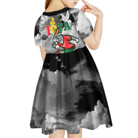 Portuguese Footballer Memorial Kid Short Sleeve Dress You'll Never Walk Alone Rest In Peace 1996-2025 - Wonder Print Shop