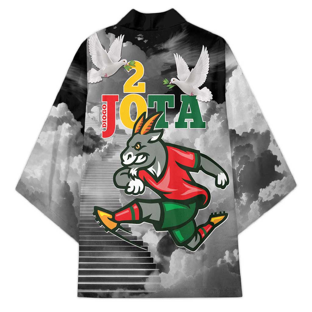 Portuguese Footballer Memorial Kimono You'll Never Walk Alone Rest In Peace 1996-2025 - Wonder Print Shop