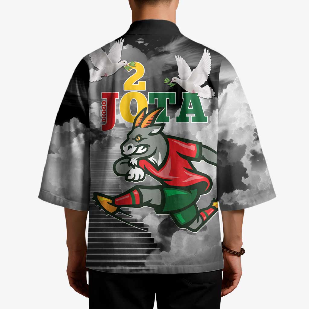 Portuguese Footballer Memorial Kimono You'll Never Walk Alone Rest In Peace 1996-2025 - Wonder Print Shop