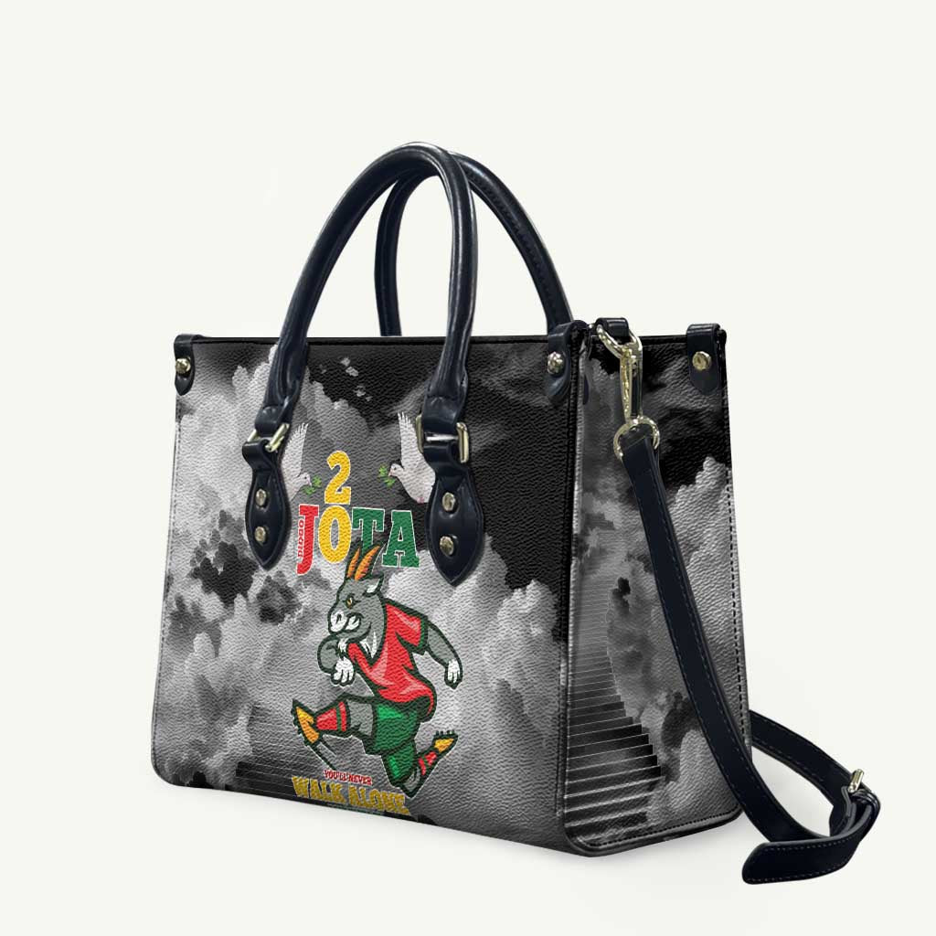 Portuguese Footballer Memorial Leather Bag You'll Never Walk Alone Rest In Peace 1996-2025 - Wonder Print Shop