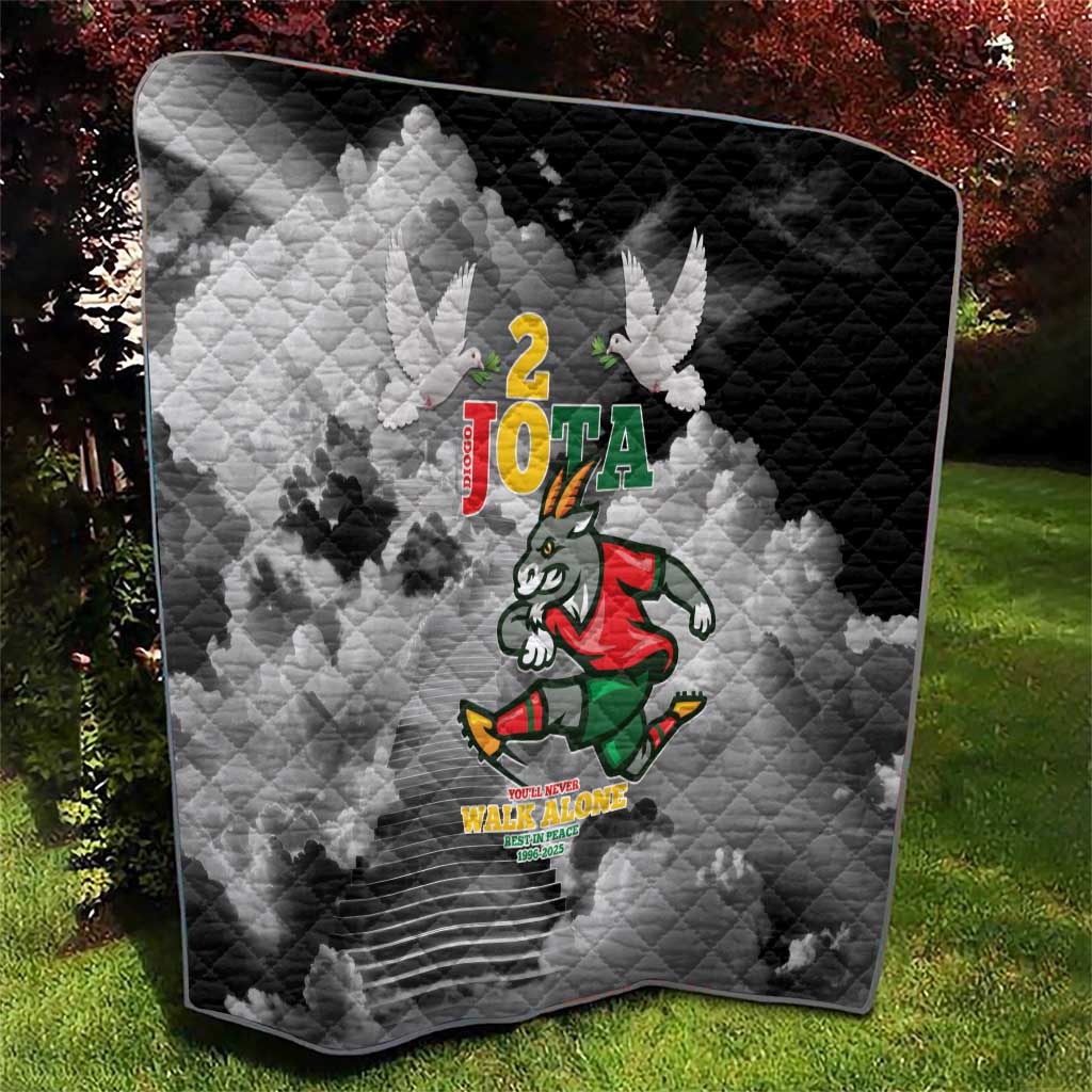 Portuguese Footballer Memorial Quilt You'll Never Walk Alone Rest In Peace 1996-2025 - Wonder Print Shop