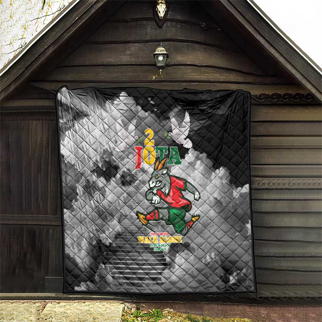 Portuguese Footballer Memorial Quilt You'll Never Walk Alone Rest In Peace 1996-2025 - Wonder Print Shop