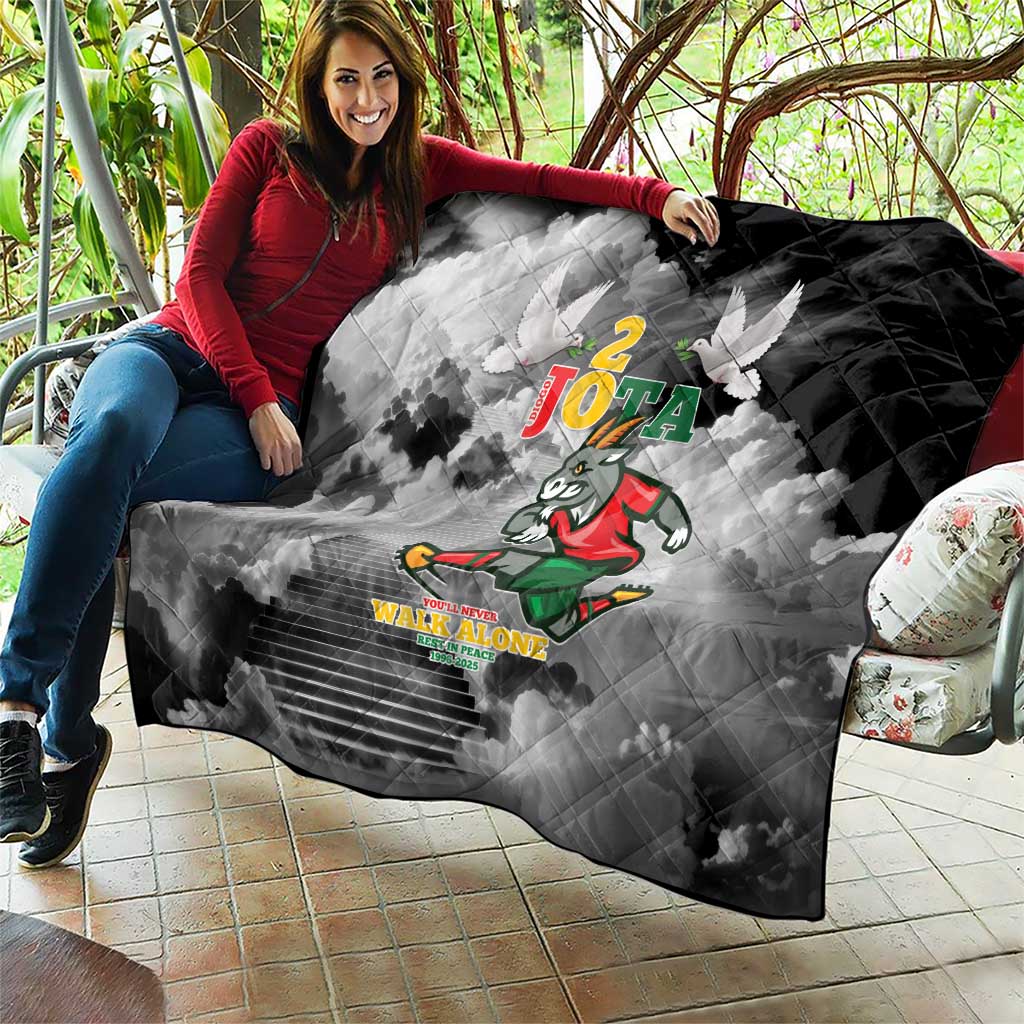 Portuguese Footballer Memorial Quilt You'll Never Walk Alone Rest In Peace 1996-2025 - Wonder Print Shop