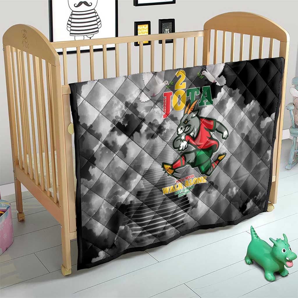 Portuguese Footballer Memorial Quilt You'll Never Walk Alone Rest In Peace 1996-2025 - Wonder Print Shop