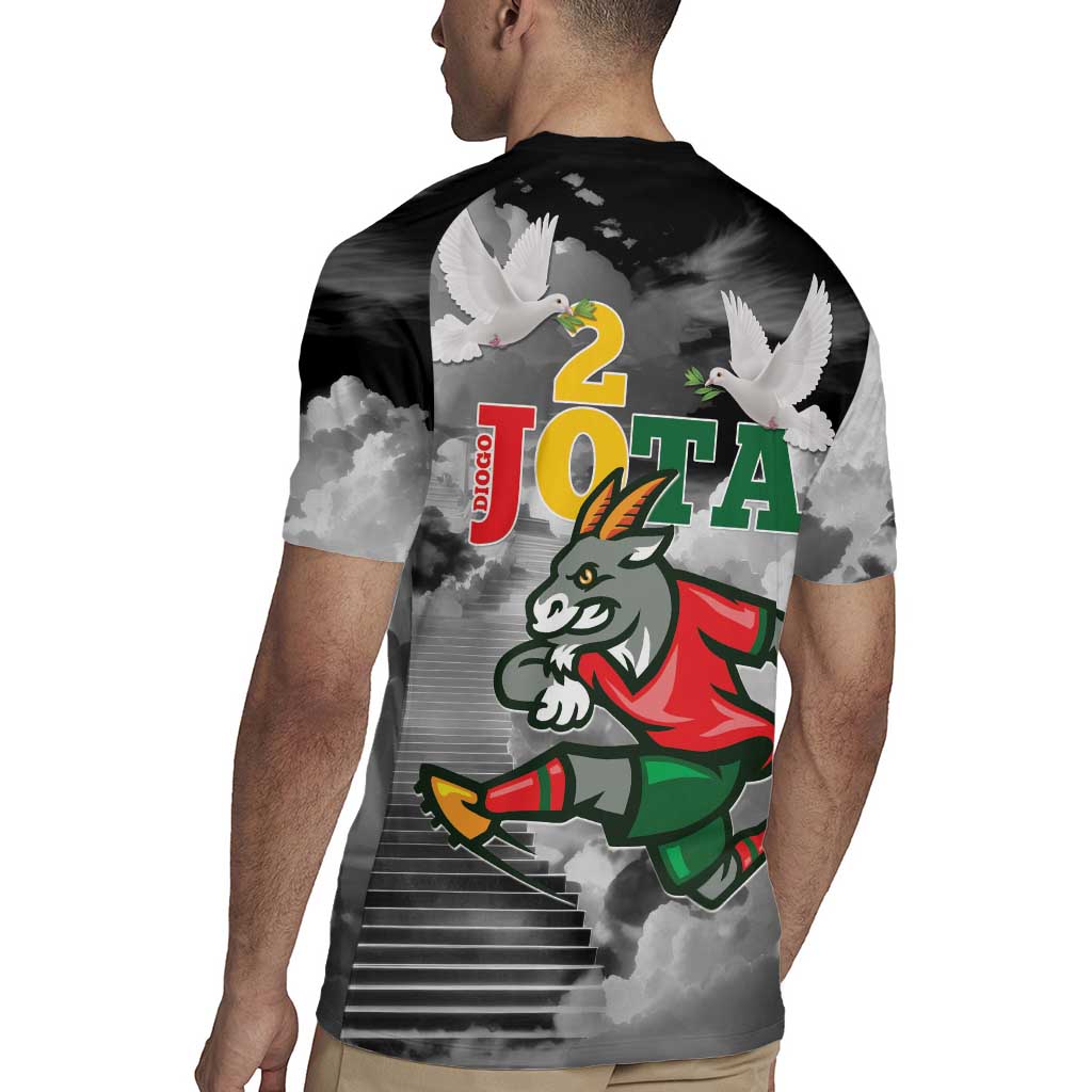 Portuguese Footballer Memorial Rugby Jersey You'll Never Walk Alone Rest In Peace 1996-2025 - Wonder Print Shop