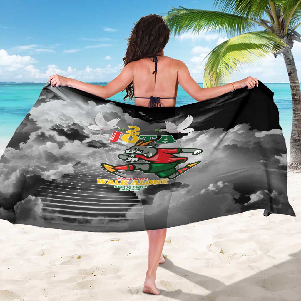 Portuguese Footballer Memorial Sarong You'll Never Walk Alone Rest In Peace 1996-2025 - Wonder Print Shop