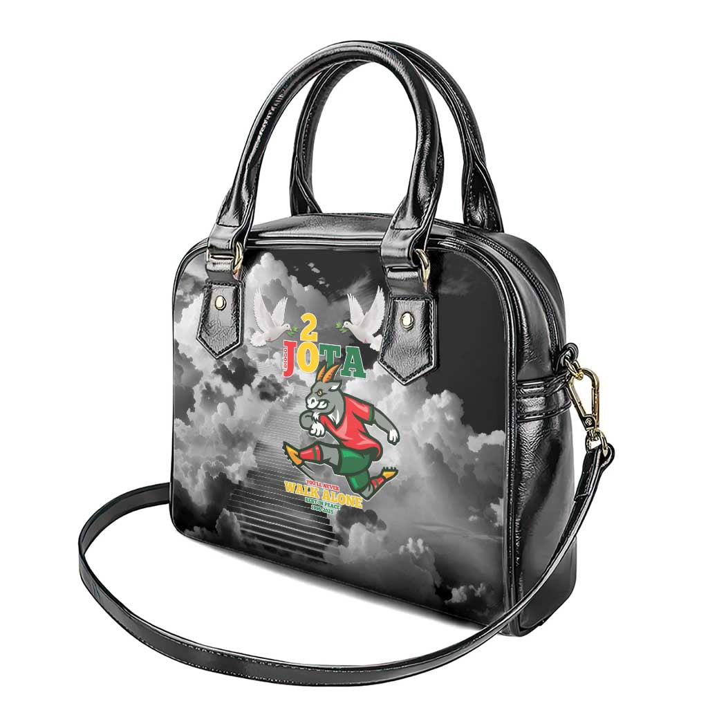 Portuguese Footballer Memorial Shoulder Handbag You'll Never Walk Alone Rest In Peace 1996-2025 - Wonder Print Shop