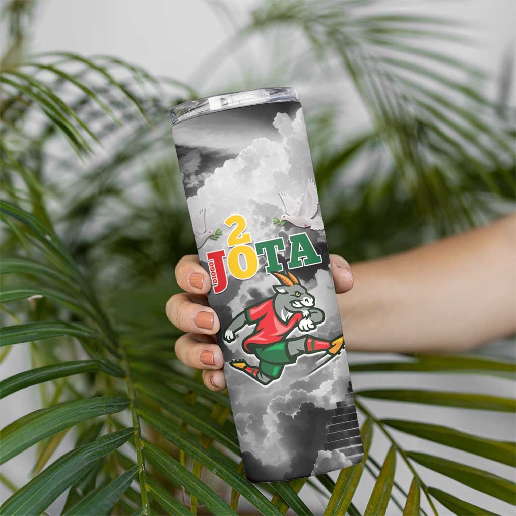 Portuguese Footballer Memorial Skinny Tumbler You'll Never Walk Alone Rest In Peace 1996-2025 - Wonder Print Shop