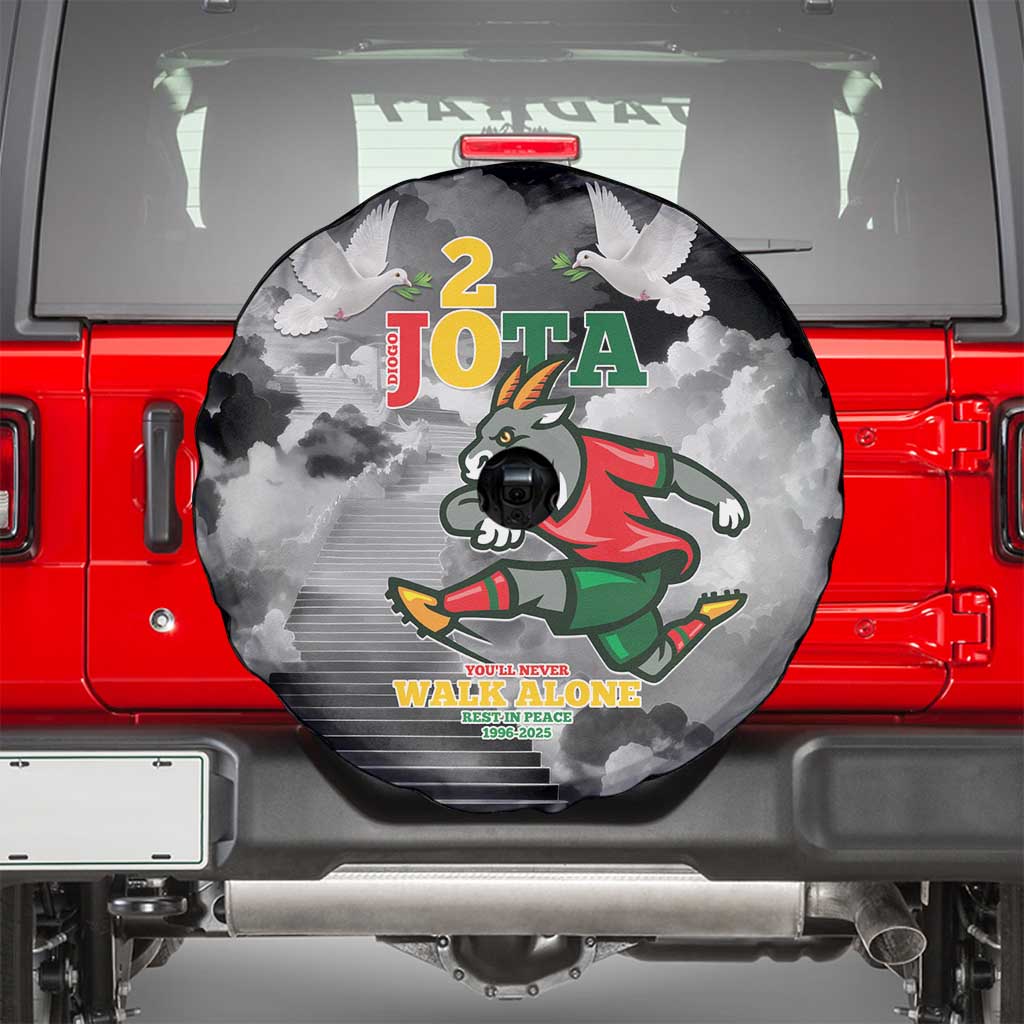 Portuguese Footballer Memorial Spare Tire Cover You'll Never Walk Alone Rest In Peace 1996-2025 - Wonder Print Shop