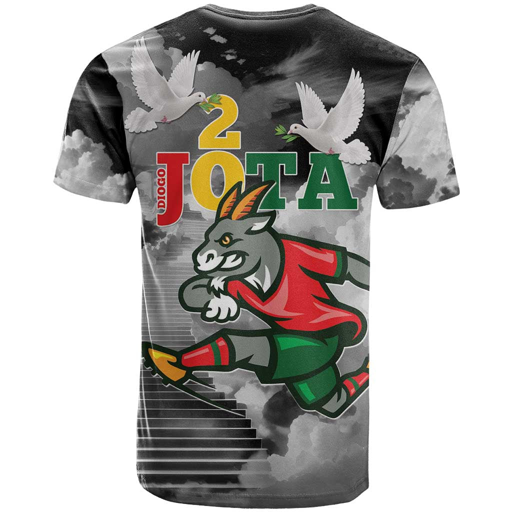 Portuguese Footballer Memorial T Shirt You'll Never Walk Alone Rest In Peace 1996-2025 - Wonder Print Shop