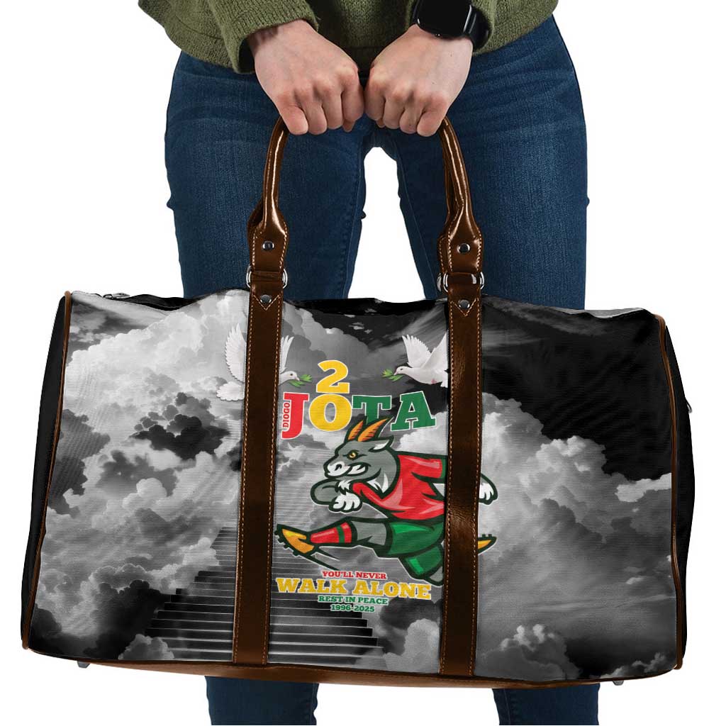 Portuguese Footballer Memorial Travel Bag You'll Never Walk Alone Rest In Peace 1996-2025 - Wonder Print Shop