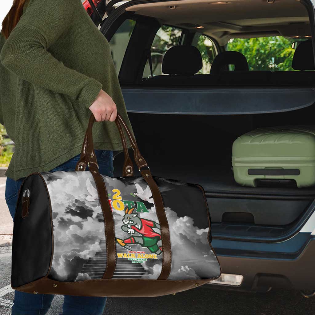 Portuguese Footballer Memorial Travel Bag You'll Never Walk Alone Rest In Peace 1996-2025 - Wonder Print Shop