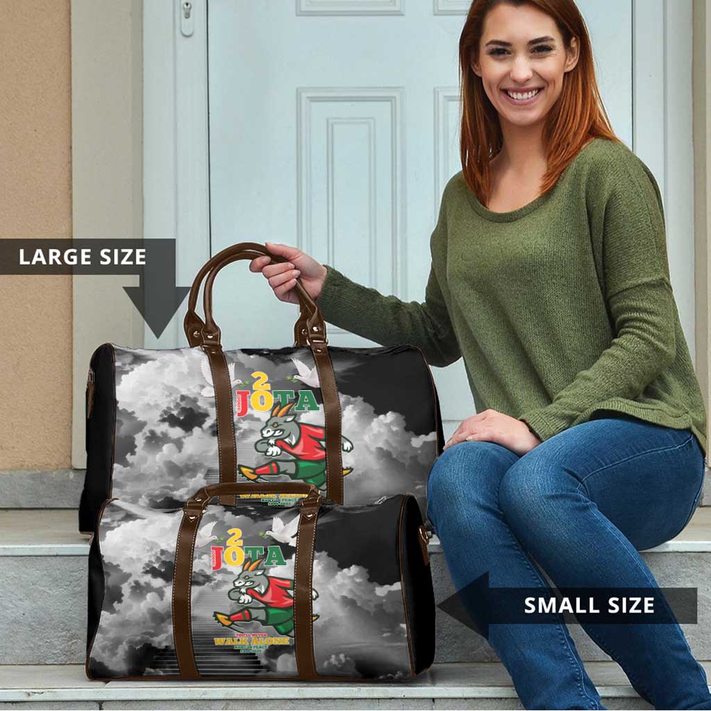 Portuguese Footballer Memorial Travel Bag You'll Never Walk Alone Rest In Peace 1996-2025 - Wonder Print Shop