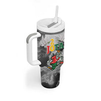 Portuguese Footballer Memorial Tumbler With Handle You'll Never Walk Alone Rest In Peace 1996-2025 - Wonder Print Shop
