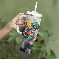 Portuguese Footballer Memorial Tumbler With Handle You'll Never Walk Alone Rest In Peace 1996-2025 - Wonder Print Shop