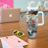 Portuguese Footballer Memorial Tumbler With Handle You'll Never Walk Alone Rest In Peace 1996-2025 - Wonder Print Shop