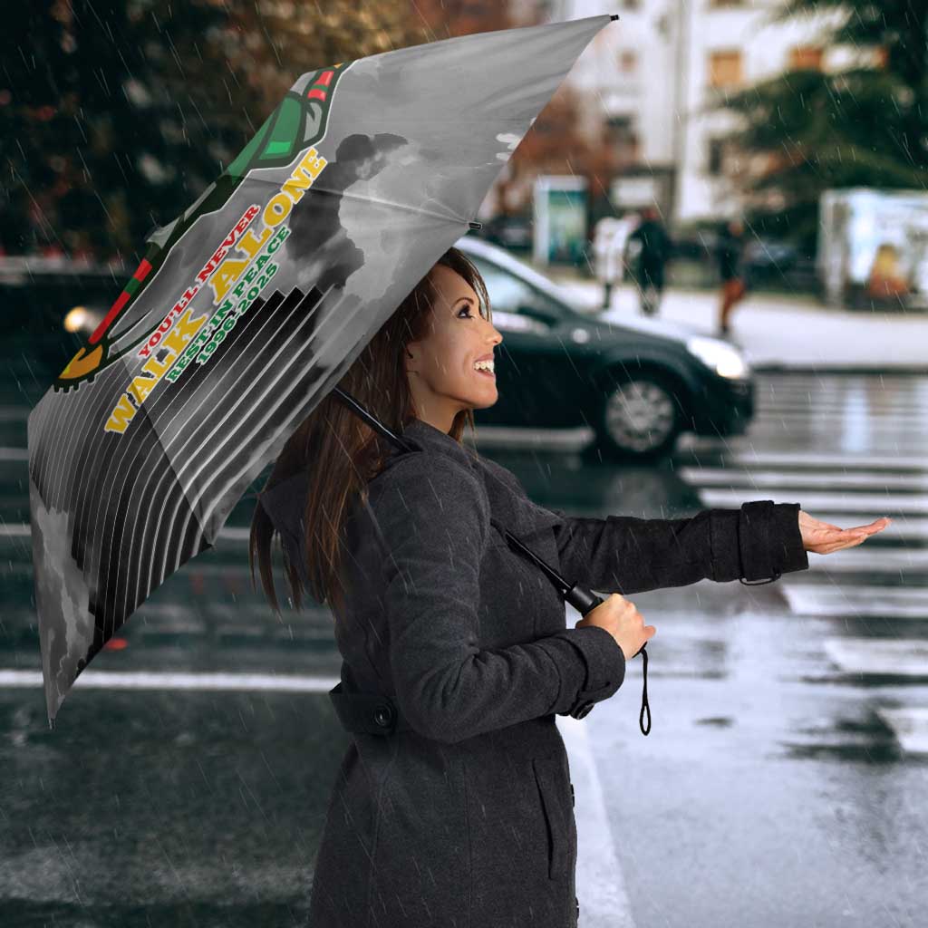 Portuguese Footballer Memorial Umbrella You'll Never Walk Alone Rest In Peace 1996-2025 - Wonder Print Shop