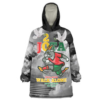 Portuguese Footballer Memorial Wearable Blanket Hoodie You'll Never Walk Alone Rest In Peace 1996-2025 - Wonder Print Shop