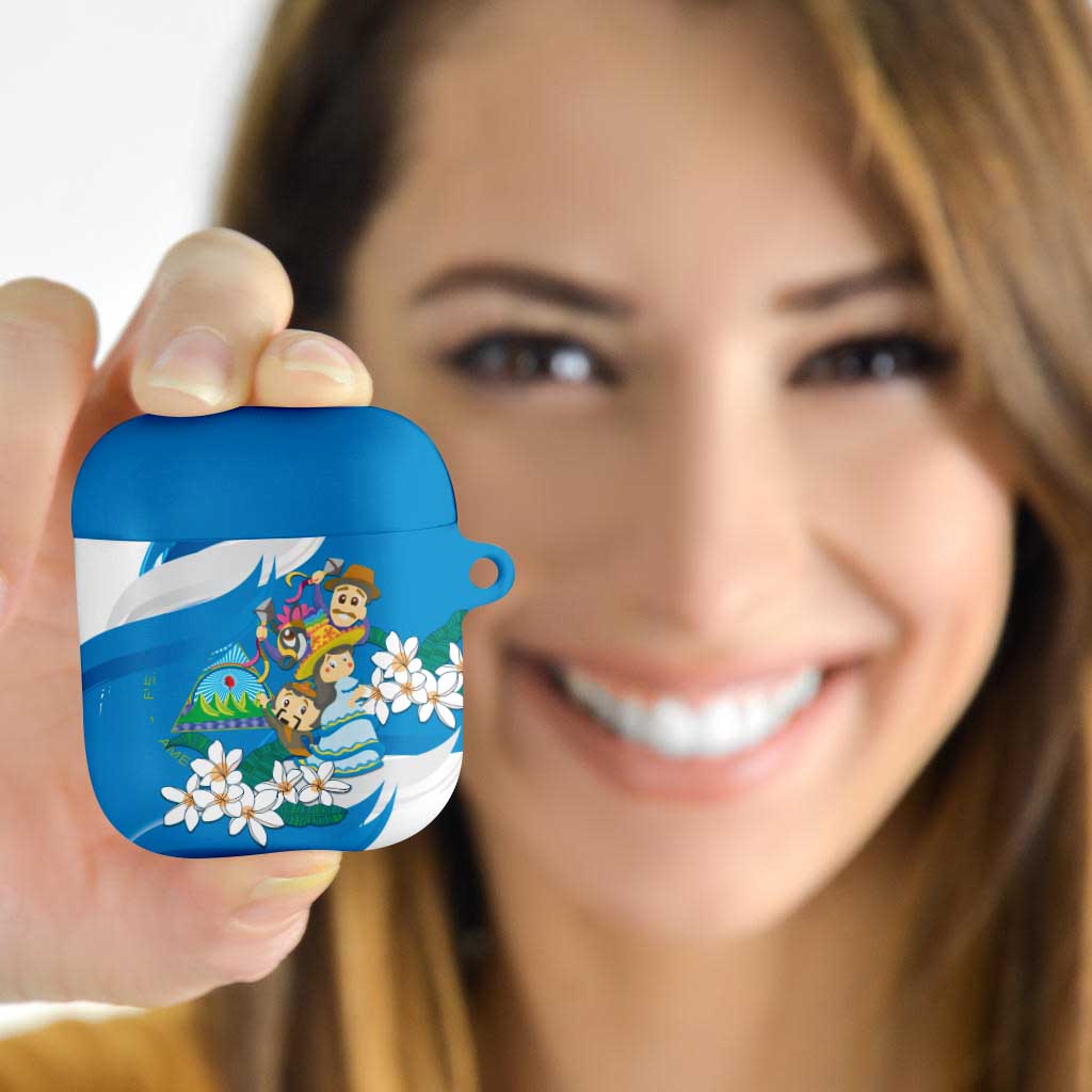 Nicaragua Independence Day AirPods Case Since 1821 Nicaragua Culture Concept - Wonder Print Shop