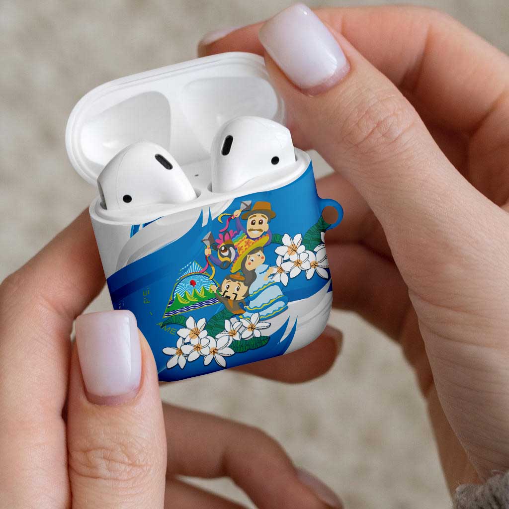 Nicaragua Independence Day AirPods Case Since 1821 Nicaragua Culture Concept - Wonder Print Shop
