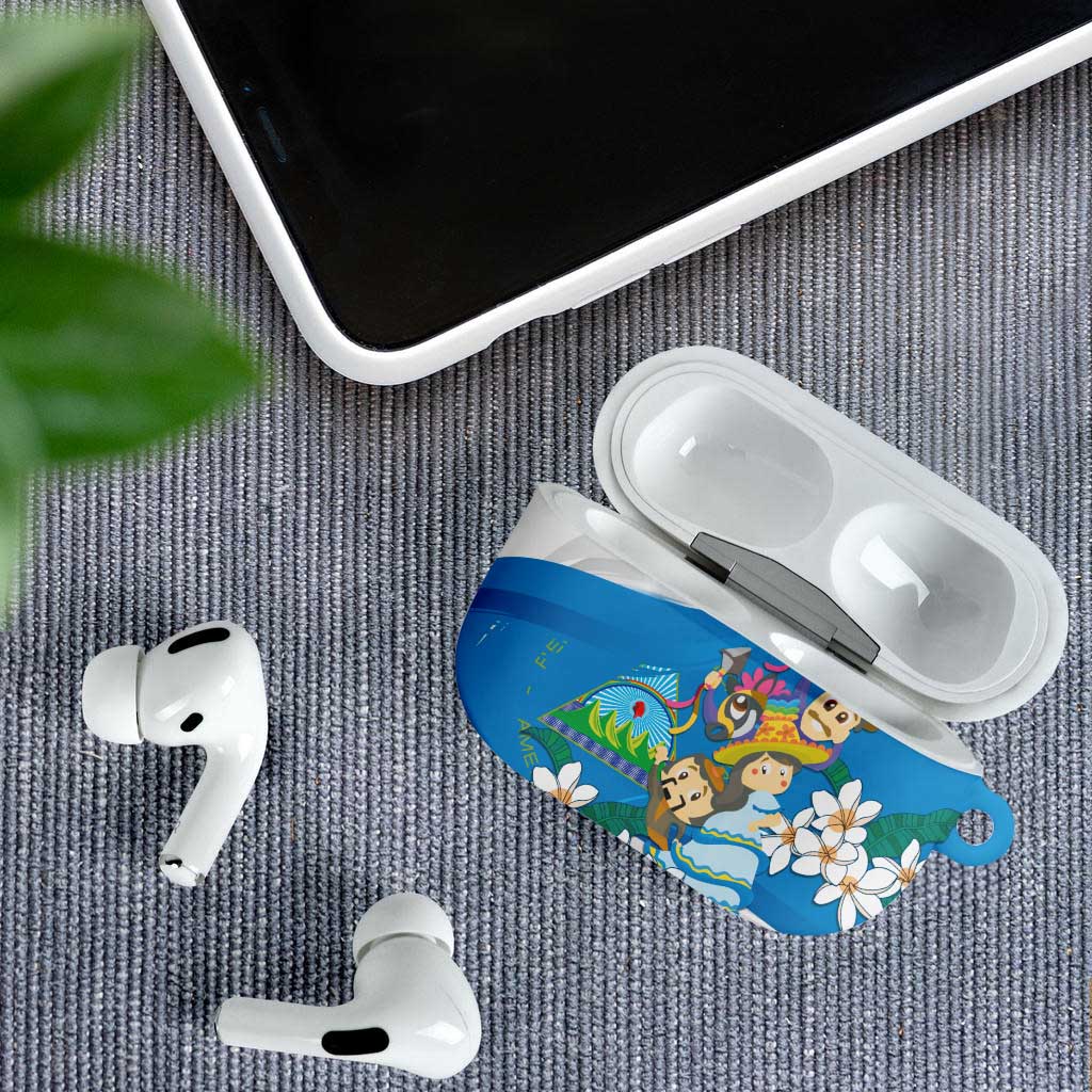 Nicaragua Independence Day AirPods Case Since 1821 Nicaragua Culture Concept - Wonder Print Shop