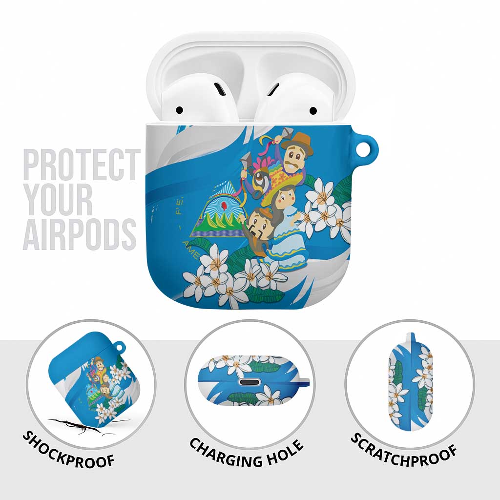 Nicaragua Independence Day AirPods Case Since 1821 Nicaragua Culture Concept - Wonder Print Shop