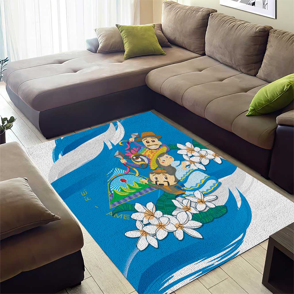 Nicaragua Independence Day Area Rug Since 1821 Nicaragua Culture Concept - Wonder Print Shop