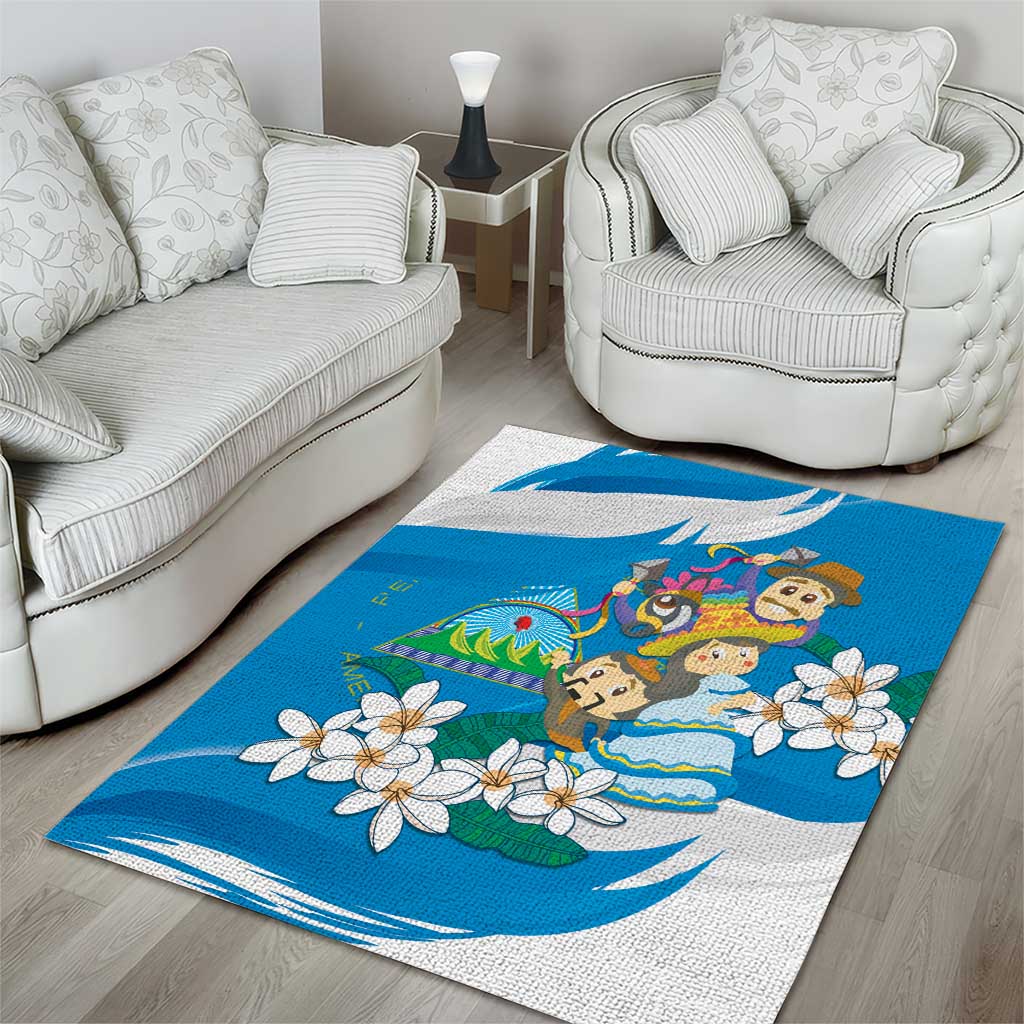 Nicaragua Independence Day Area Rug Since 1821 Nicaragua Culture Concept - Wonder Print Shop