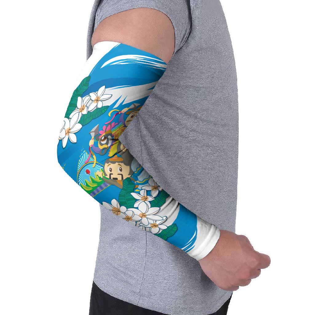 Nicaragua Independence Day Arm Sleeves Since 1821 Nicaragua Culture Concept - Wonder Print Shop