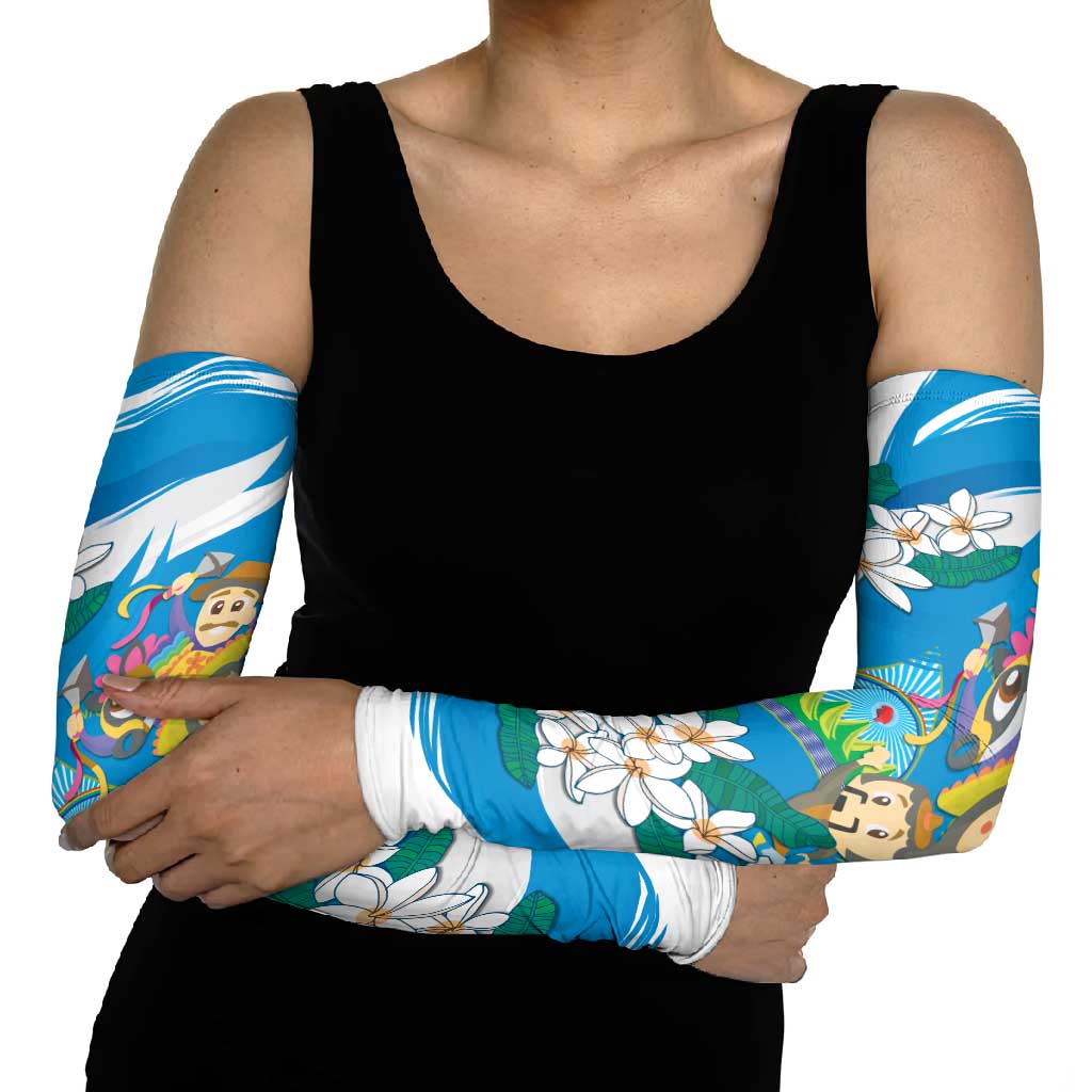 Nicaragua Independence Day Arm Sleeves Since 1821 Nicaragua Culture Concept - Wonder Print Shop