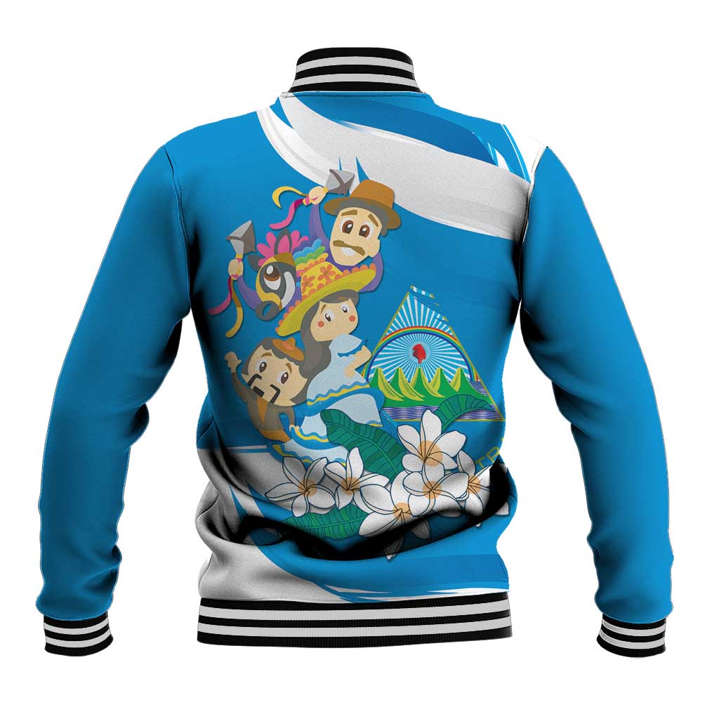 Nicaragua Independence Day Baseball Jacket Since 1821 Nicaragua Culture Concept - Wonder Print Shop