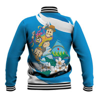 Nicaragua Independence Day Baseball Jacket Since 1821 Nicaragua Culture Concept - Wonder Print Shop