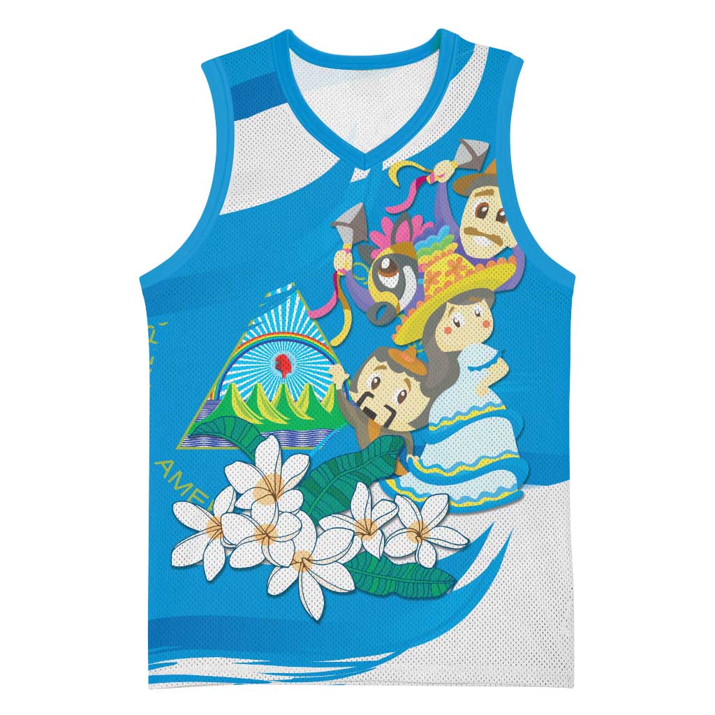 Nicaragua Independence Day Basketball Jersey Since 1821 Nicaragua Culture Concept - Wonder Print Shop