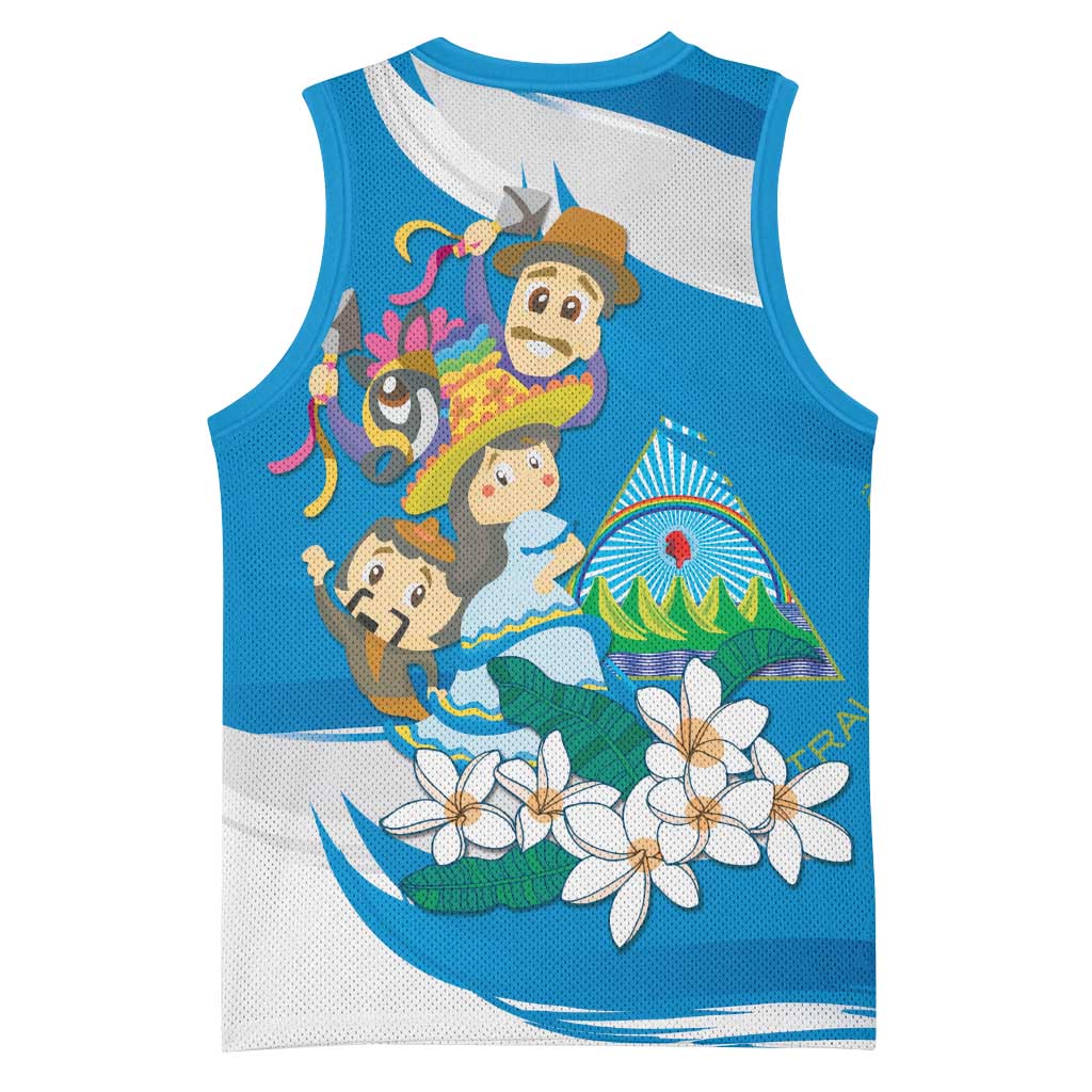 Nicaragua Independence Day Basketball Jersey Since 1821 Nicaragua Culture Concept - Wonder Print Shop