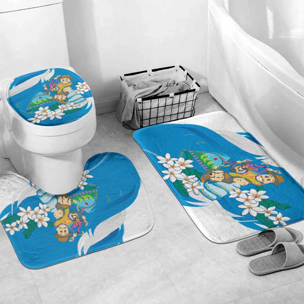 Nicaragua Independence Day Bathroom Set Since 1821 Nicaragua Culture Concept - Wonder Print Shop