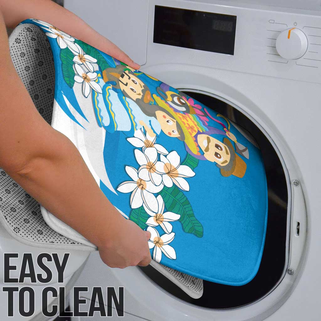 Nicaragua Independence Day Bathroom Set Since 1821 Nicaragua Culture Concept - Wonder Print Shop