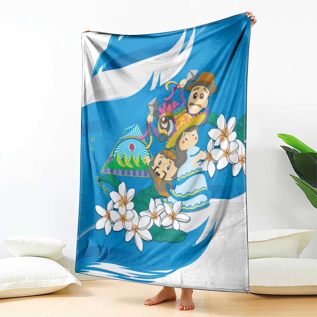 Nicaragua Independence Day Blanket Since 1821 Nicaragua Culture Concept - Wonder Print Shop