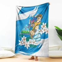 Nicaragua Independence Day Blanket Since 1821 Nicaragua Culture Concept - Wonder Print Shop