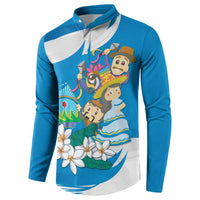 Nicaragua Independence Day Button Sweatshirt Since 1821 Nicaragua Culture Concept - Wonder Print Shop