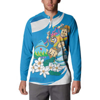 Nicaragua Independence Day Button Sweatshirt Since 1821 Nicaragua Culture Concept - Wonder Print Shop