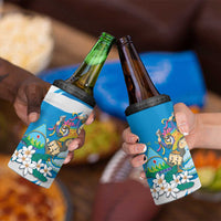 Nicaragua Independence Day 4 in 1 Can Cooler Tumbler Since 1821 Nicaragua Culture Concept - Wonder Print Shop