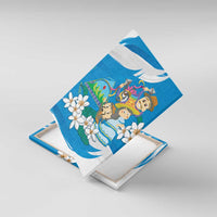 Nicaragua Independence Day Canvas Wall Art Since 1821 Nicaragua Culture Concept - Wonder Print Shop