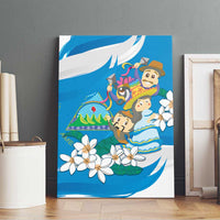 Nicaragua Independence Day Canvas Wall Art Since 1821 Nicaragua Culture Concept - Wonder Print Shop