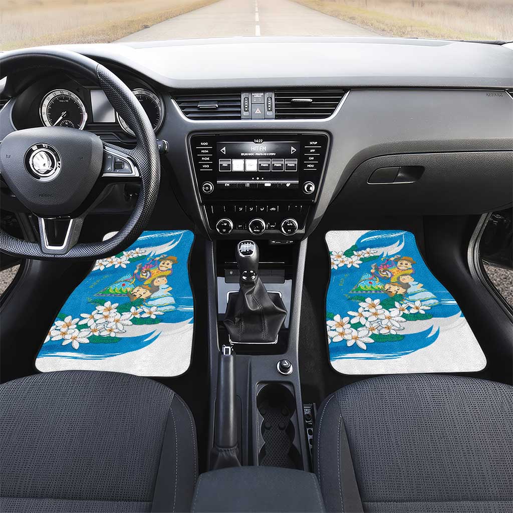 Nicaragua Independence Day Car Mats Since 1821 Nicaragua Culture Concept - Wonder Print Shop