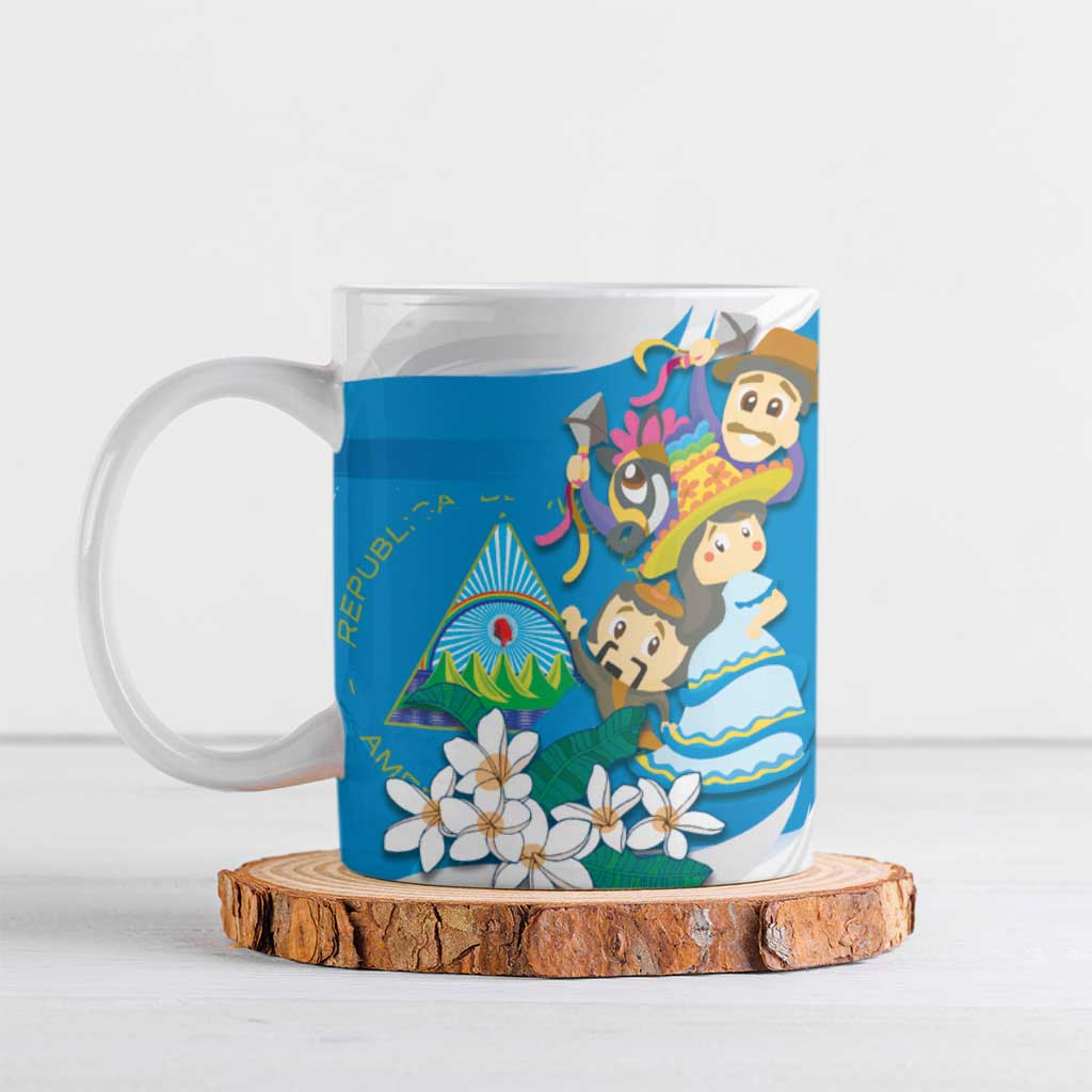 Nicaragua Independence Day Ceramic Mug Since 1821 Nicaragua Culture Concept - Wonder Print Shop
