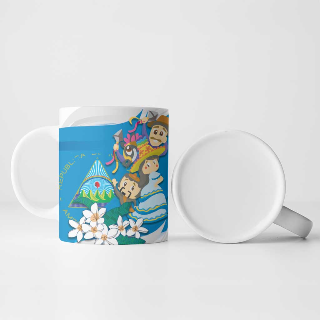 Nicaragua Independence Day Ceramic Mug Since 1821 Nicaragua Culture Concept - Wonder Print Shop