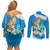 Nicaragua Independence Day Couples Matching Off Shoulder Short Dress and Long Sleeve Button Shirt Since 1821 Nicaragua Culture Concept - Wonder Print Shop