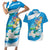 Nicaragua Independence Day Couples Matching Short Sleeve Bodycon Dress and Hawaiian Shirt Since 1821 Nicaragua Culture Concept - Wonder Print Shop