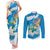 Nicaragua Independence Day Couples Matching Tank Maxi Dress and Long Sleeve Button Shirt Since 1821 Nicaragua Culture Concept - Wonder Print Shop