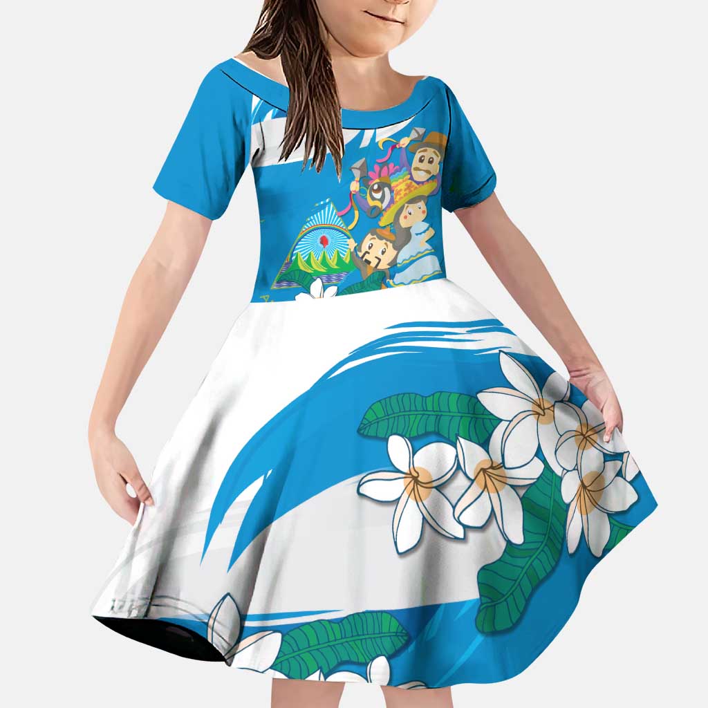 Nicaragua Independence Day Family Matching Puletasi and Hawaiian Shirt Since 1821 Nicaragua Culture Concept - Wonder Print Shop